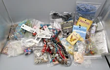HUGE ~ New Items ~  Beads Leather Charms Findings Jewelry Making Supplies Lot