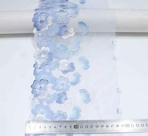Various Designs Floral Lace stretch trim wide for sewing crafts lingerie - Picture 17 of 18