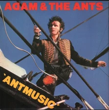 Adam and the Ants Antmusic 7" vinyl UK Cbs 1980 paper label design - pic sleeve