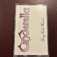 Cinderella "Long Cold Winter" 1988, 80's Metal-Hard Rock, Cassette Tape-b