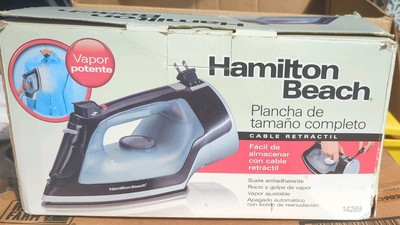 Hamilton Beach Iron Full-Size Nonstick Model 14289 New in Box