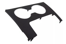 Genuine GM Black Carbon Metallic Front Floor Console Cup Holder Plate 23212365