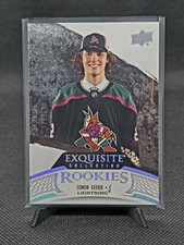 2024-25 UD Exquisite Collection Hockey Rookie Conor Geekie /399