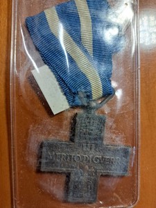 WW1 Italy Italian War Medal Merit Cross