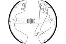 Bremsbacken Hinterachse TX 23-25 TOMEX Brakes für HYUNDAI H-1 / STAREX Bus