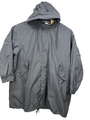Mens Nike Jacket Parka 3 in 1 Smoke Grey Therma Fit Life Removable Hood 3XL
