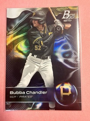 Bubba Chandler (Batting) 2023 Bowman Platinum Top Prospects PITTSBURGH PIRATES
