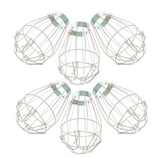 6 Pcs Reptile Heat Lamp Protection Net Lampshade for Reptiles Mesh Cover