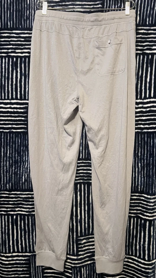 Pantalones deportivos Daniel Buchler jaspeados con cordón nuevos con etiquetas - piedra gris - grandes Foto 2 de 4