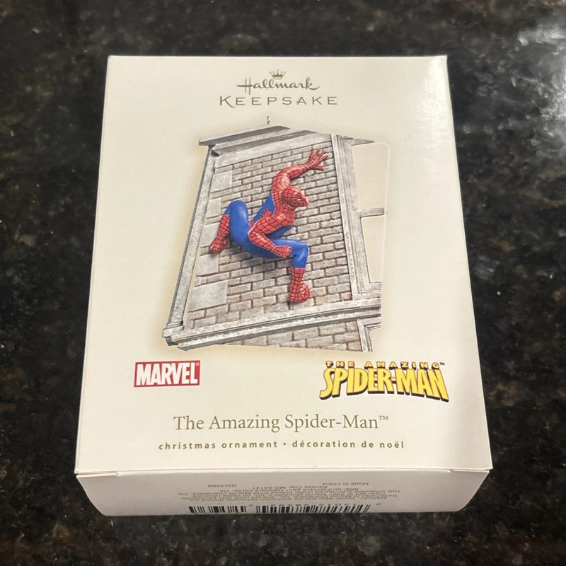 2007 Hallmark Keepsake Ornament | The Amazing Spider-Man | Marvel UNOPENED
