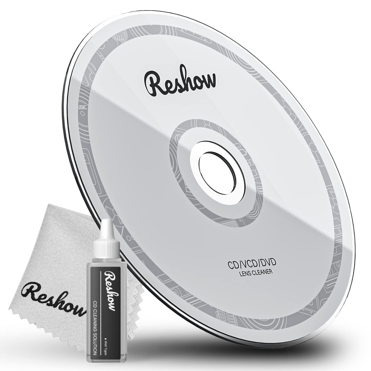 Laser Lens Disc Cleaner kit for CD & DVD Player Without Scratching Laser Lens Disc Cleaner kit for CD & DVD Player Without Scratching