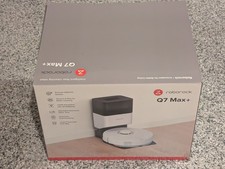 White Roborock Q7 Max+ Vacuum Cleaner with Au...