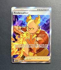 Pokemon Firebreather 119/094 ME02 Phantasmal Flames Full Art Holo EN 