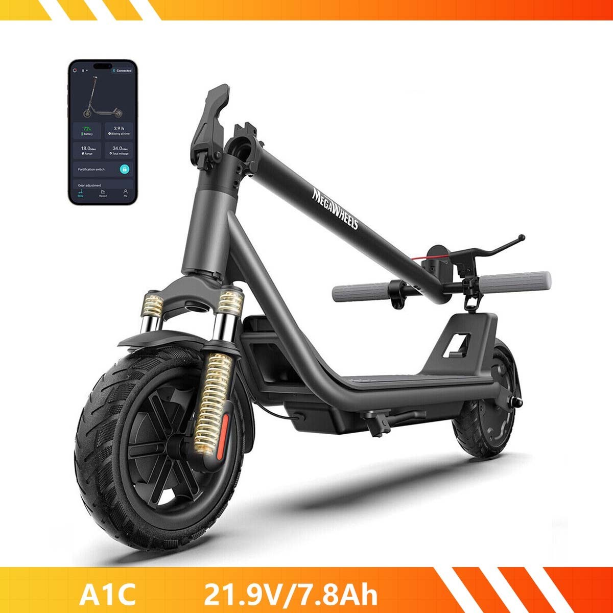 Adult Electric Scooter 600W/300W Long Range E-Scooter CityCo