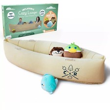 CHUCKLE AND ROAR CHUCKLE ROAR COZY LOUNGER - TAN