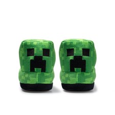 New Little/Big Boys' Ground Up Minecraft 3D Slip-On Slippers 11/12 13/1 2/3 4/5