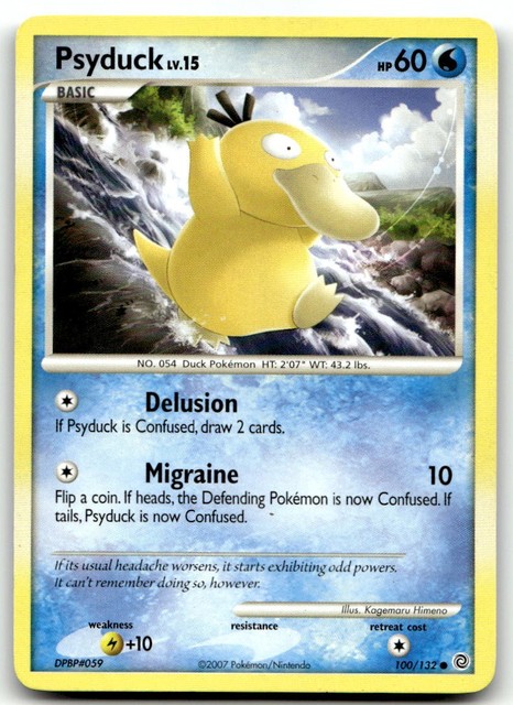 Psyduck #100 (Secret Wonders (2007))