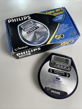 Philips EXP221/00C CD-Player Tragbarer CD-Player blau, Silber