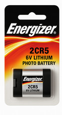 Energizer 2CR5 6V Lithium Photo Battery DL245 245 Longest Expiry Date