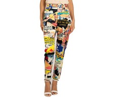 1990S Christian Lacroix French Magazine Collage Pants