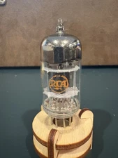 RCA JRC 12AT7WA Tube Black Plate Triple Mica 539C & Maxi Test Balanced  ANOS 🎸