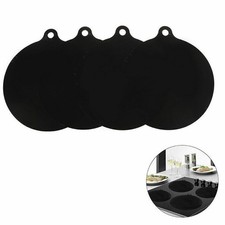 Electric Induction Hob Protector Heat Insulated Mat 22cm Anti-Slip Mat Silicone
