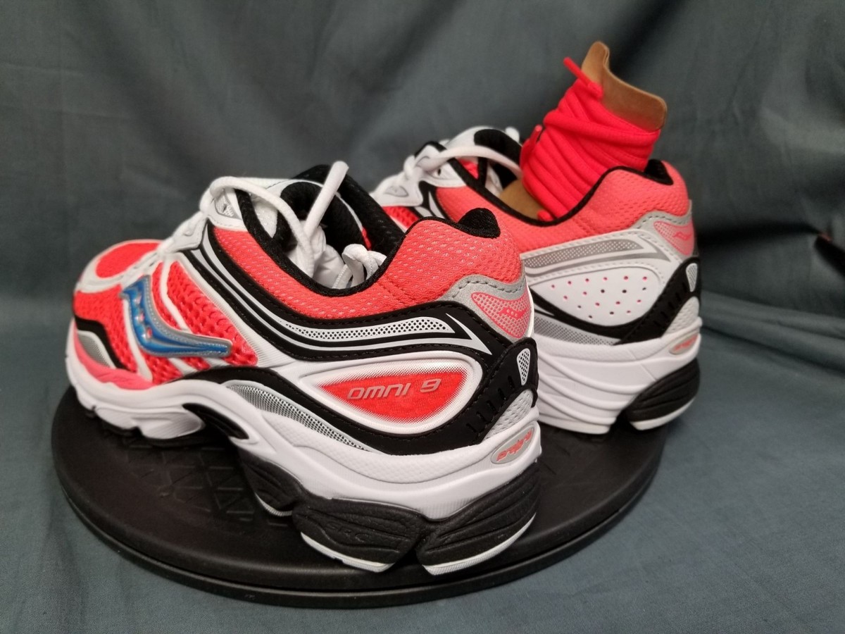 Saucony ProGrid Omni 9 Speed Shades Silver Orange Men\'s Size 11 NEW NO BOX! Saucony ProGrid Omni 9 Speed Shades Orange Blue Women main image 4