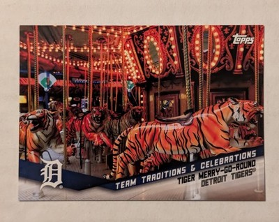 2019 Opening Day Team Traditions & Celebrations Merry Go Round #TTC-WF Tigers
