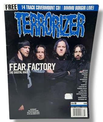 Vtg Terrorizer Magazine May 2001 #89 (933) Fear Factory Melvins Rammstein AFI