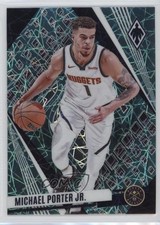 2023-24 Panini Phoenix Teal Lazer Phoenix Michael Porter Jr #67 1hs9