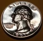 New Listing🟅 1961 BU PROOF 90% Silver Wash. Quarter 25¢ 65-Year-Old Coin