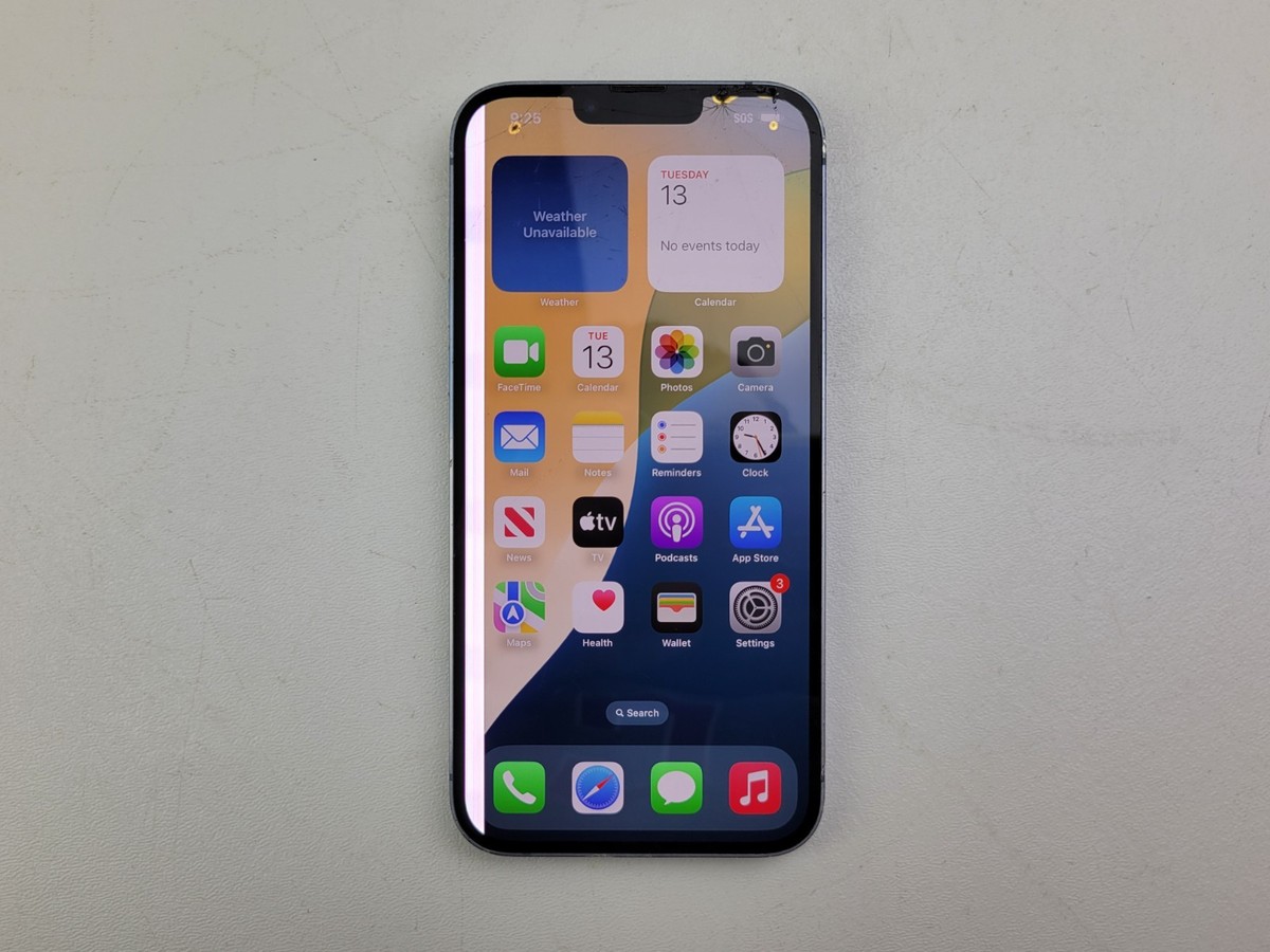 Apple iPhone 14 Plus (A2632) 256GB - Blue (Unlocked) - *DAMAGED