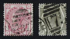 CKStamps: Great Britain Stamps Collection Scott#61 Victoria P#14, #62 P#16 Used