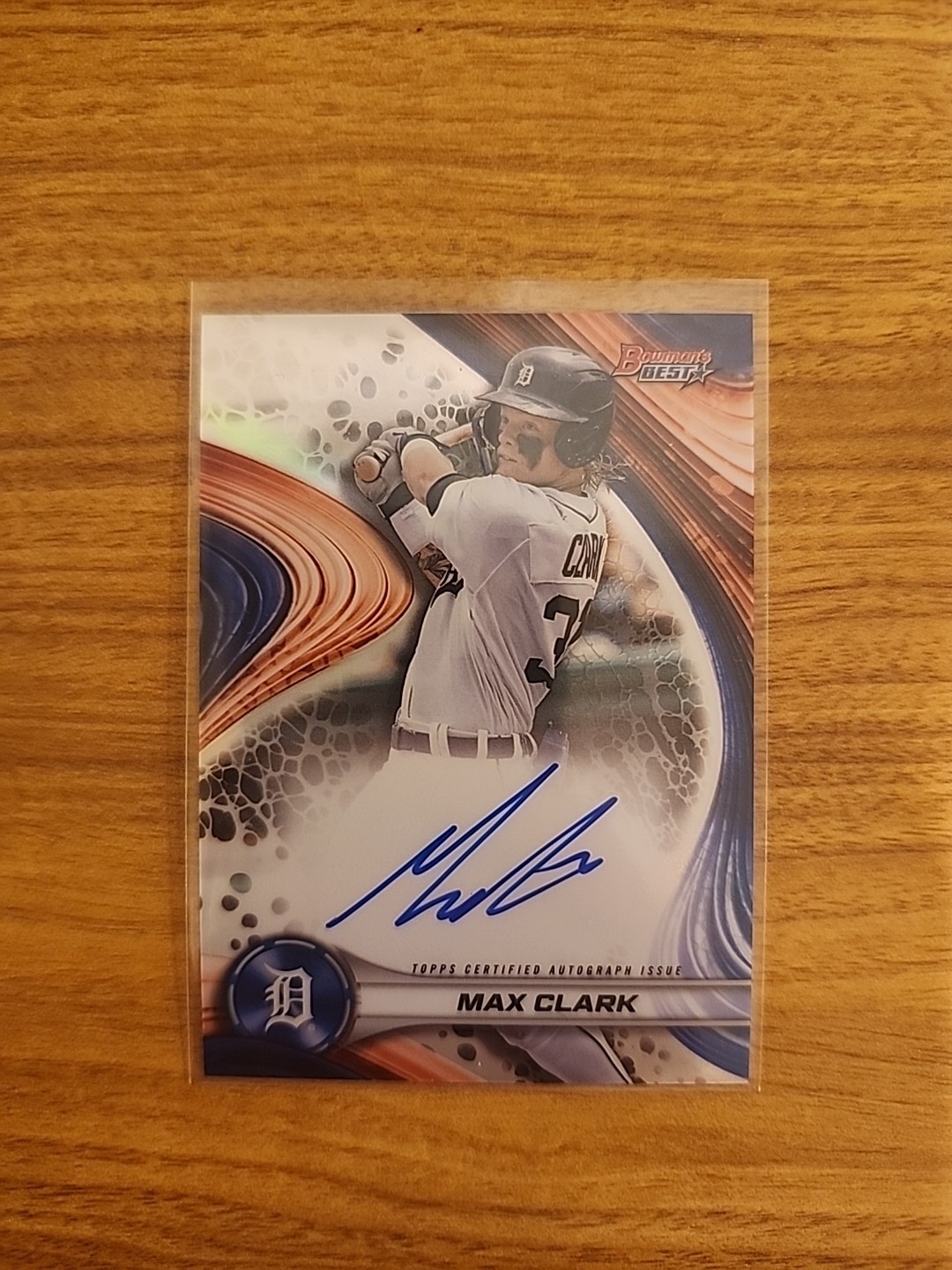 2024 Bowman's Best Autograph Refractor Max Clark