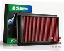 High-Flow Engine Air Filter Compatible with 2002-2026 Dodge Ram 1500 2500 3500
