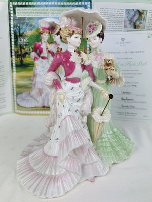 Coalport A Stroll In Hyde Park Limited Edition