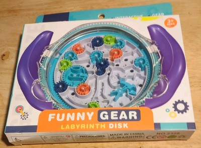 Brain Teasers Puzzle for Kids - 3D Gravity Maze Ball  Kids 3-8 Labyrinth Game 