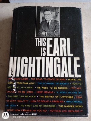 1969 THIS IS EARL NIGHTINGALE $7.95 HC/HARDCOVER/DJ BOOK