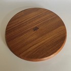 Vtg Dansk Vivianna Torun Teak Wood Cheese Charcuterie Round Cutting Board 11" — photo 8
