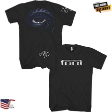 Tool Band T-shirt, Tool Rare Design Black Short Sleeve Big Eye, Reprint