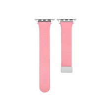 Sheepskin Texture Magnetic Folding Buckle Watch Band, For Apple Watch SE 2023 4