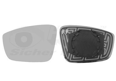 VAN Wezel Spiegelglas, AuüEnspiegel Links FüR Seat Skoda-image