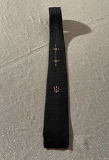 Vintage 50s Square Tip Tie 1950s Retro Wembley Rockabilly Costume Necktie As Is