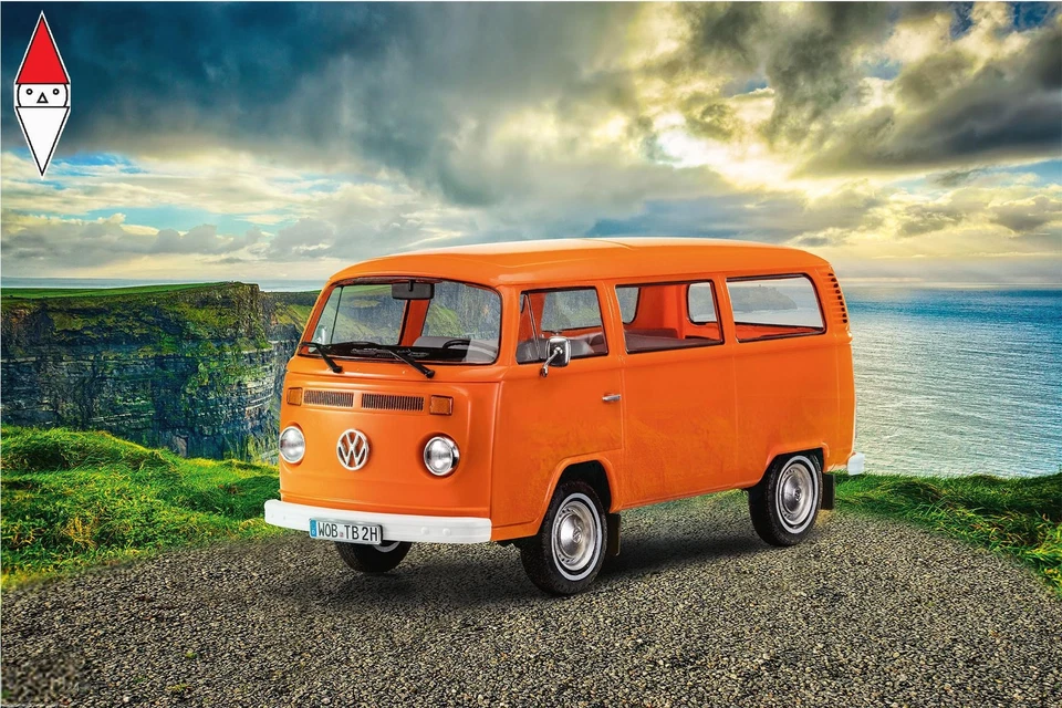 REVELL 1/24 MODEL SET VW T2 BUS (EASY-CLICK SYSTEM) - Immagine 2 di 2