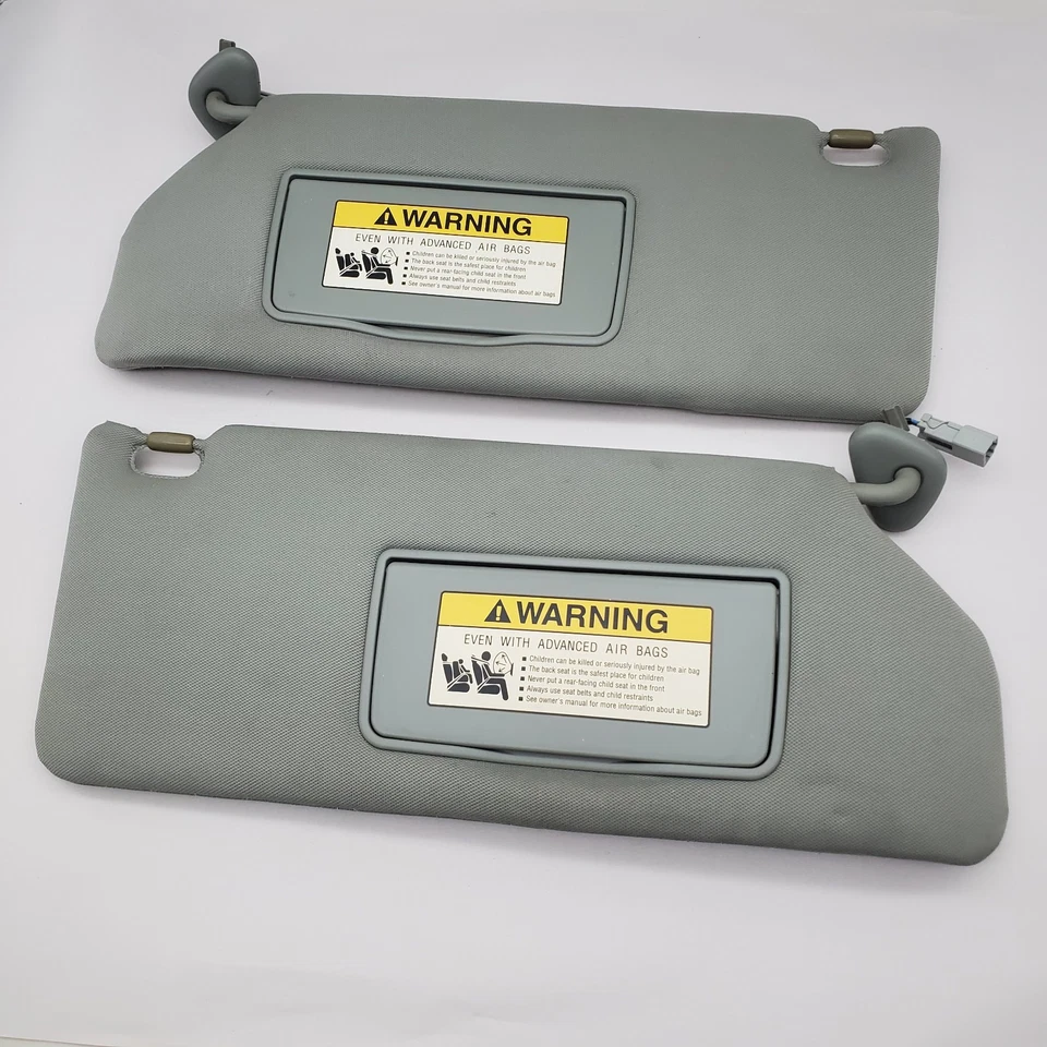 Juego de parasoles Honda Odyssey 2005-2010 lado conductor pasajero con luces gris Foto 2 de 4