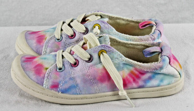 Austin Trading Co. Multi Color Tie Dye Sneakers Little Kids Girls Size 12