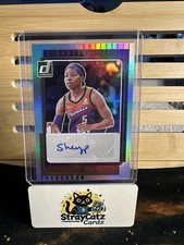 2025 Panini Donruss WNBA - Signature Series Shey Peddy Holo Auto, Fever
