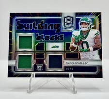 2024 Panini Spectra BRAELON ALLEN Hyper Rookie Triple Patch RC Jets /75 MINT