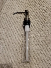 Glacier Bay Bathroom Sink Nozzle Liquid Soap Lotion Dispenser in Satin Nickel