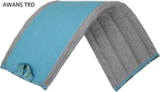 NEW Norwex Wet Mop Pad Large - Graphite/Teal - (52 cm x 14 cm / 20.47″ × 5.51″)